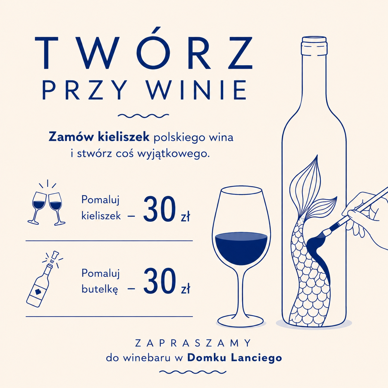 Zapraszamy na Warszataty oraz do festiwalowego winebaru na jego dziedzińcu!