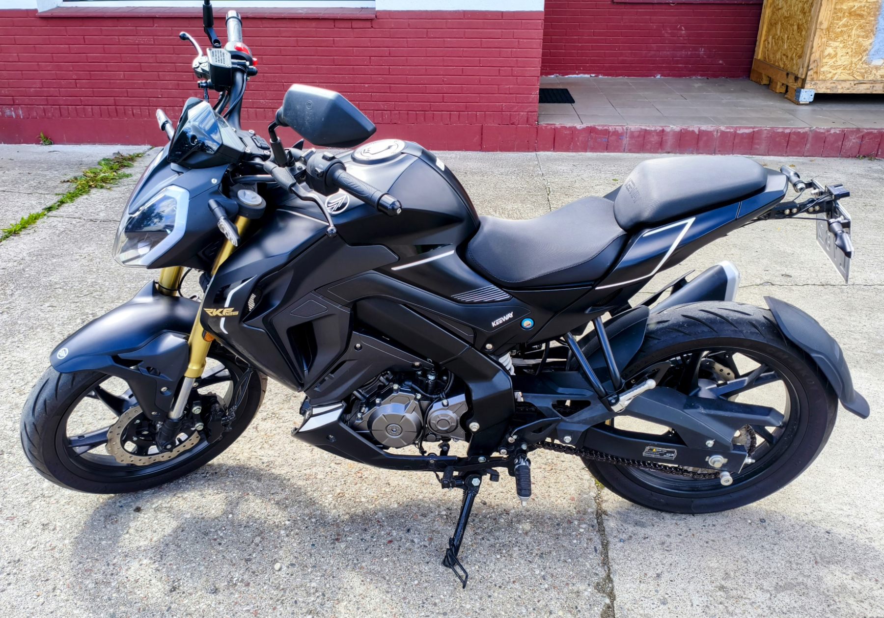 Keeway RKF 125 ccm miejski spryciarz z pazurem