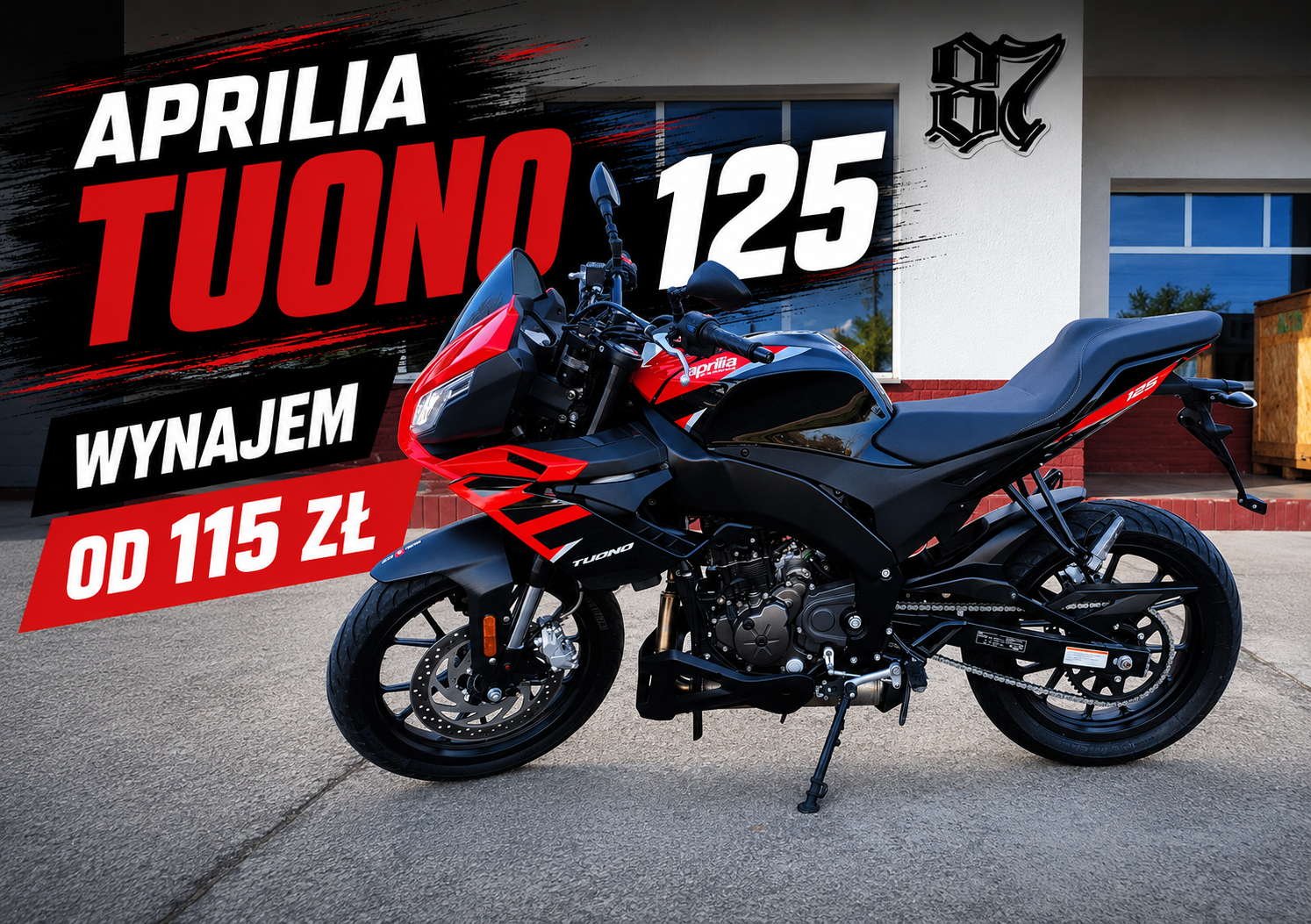 Aprilia Tuono 125 125 ccm – mały streetfighter z DNA toru