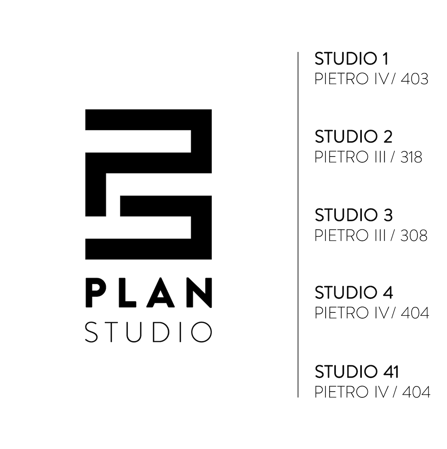 We are opening a new studio soon!!  STUDIO 4 Mid space | STUDIO 41 Big cyklorama space